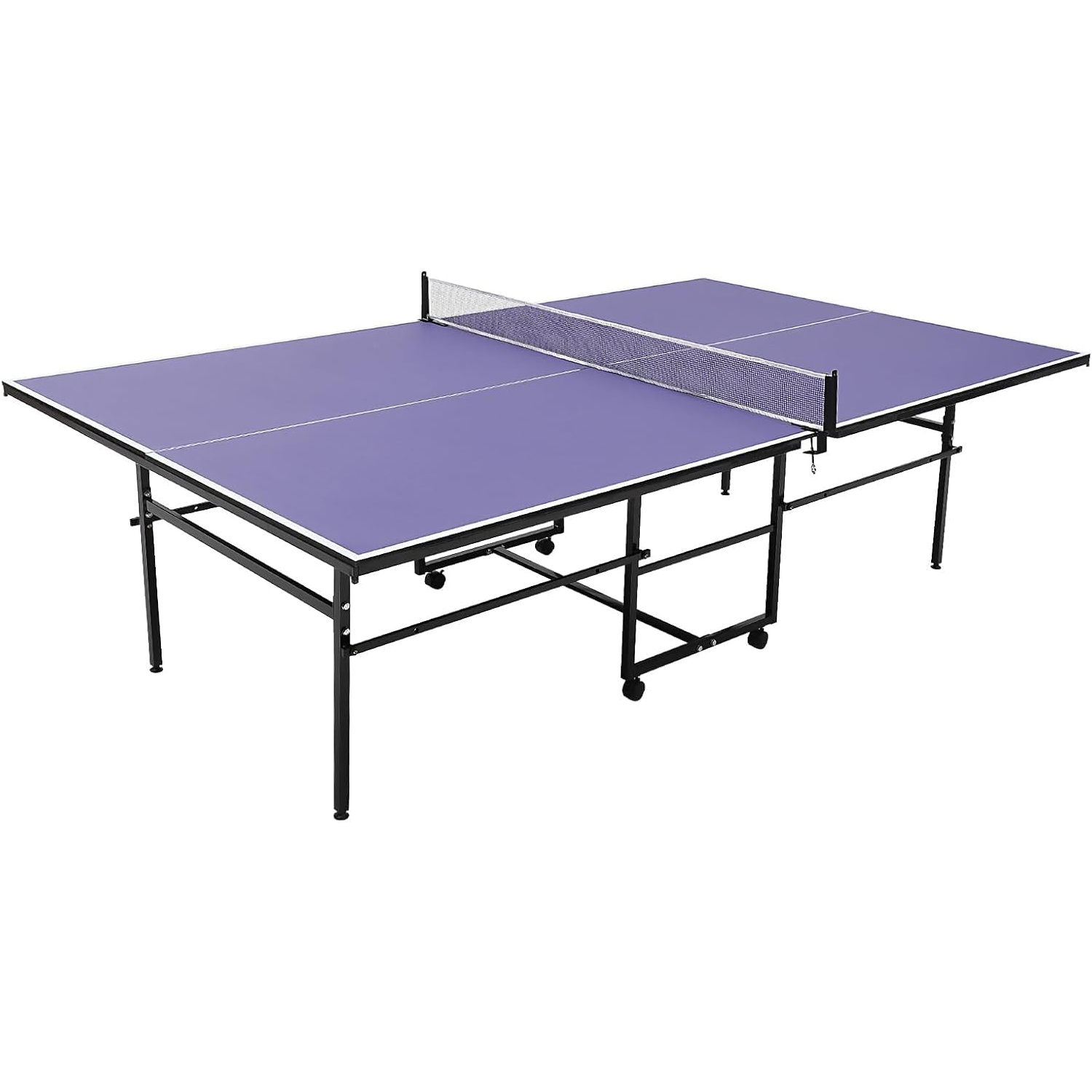 Table Tennis Tournament - 8 ft Taşınabilir Ping Pong Masası,