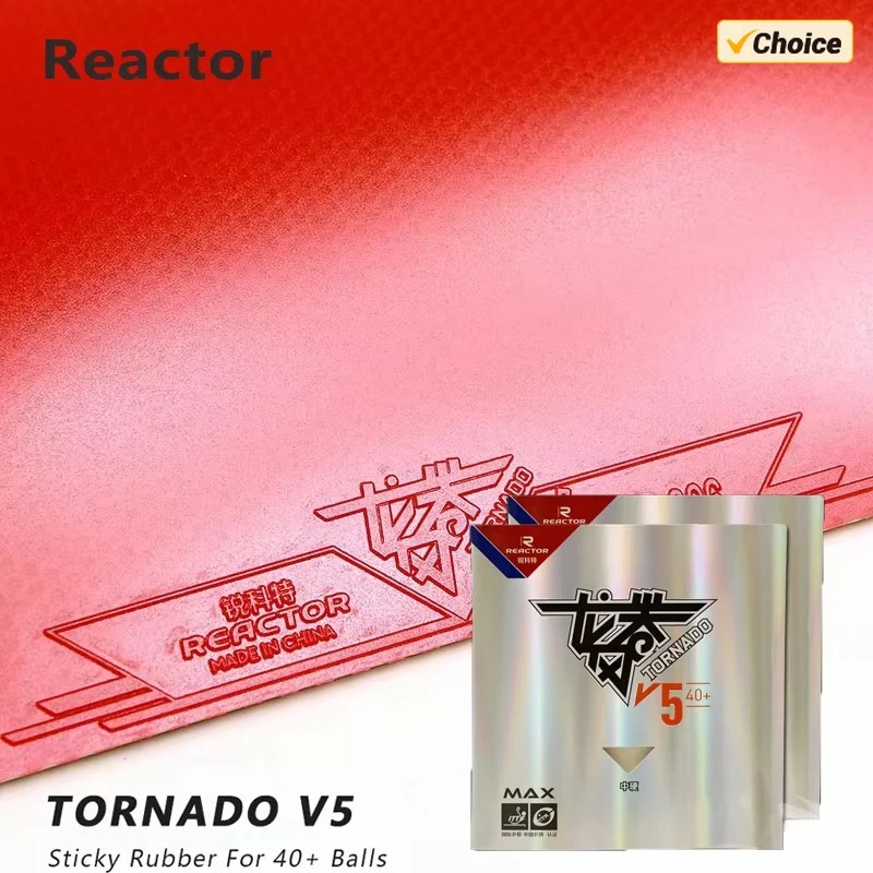 Table Tennis Venue - REACTOR Tornado V5 Masa Tenisi Lastiği