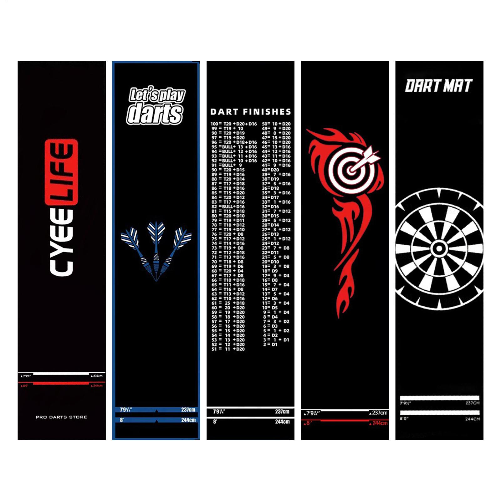 Table Tennis Zone - 1 adet Kaymaz Dart Matı, Atış