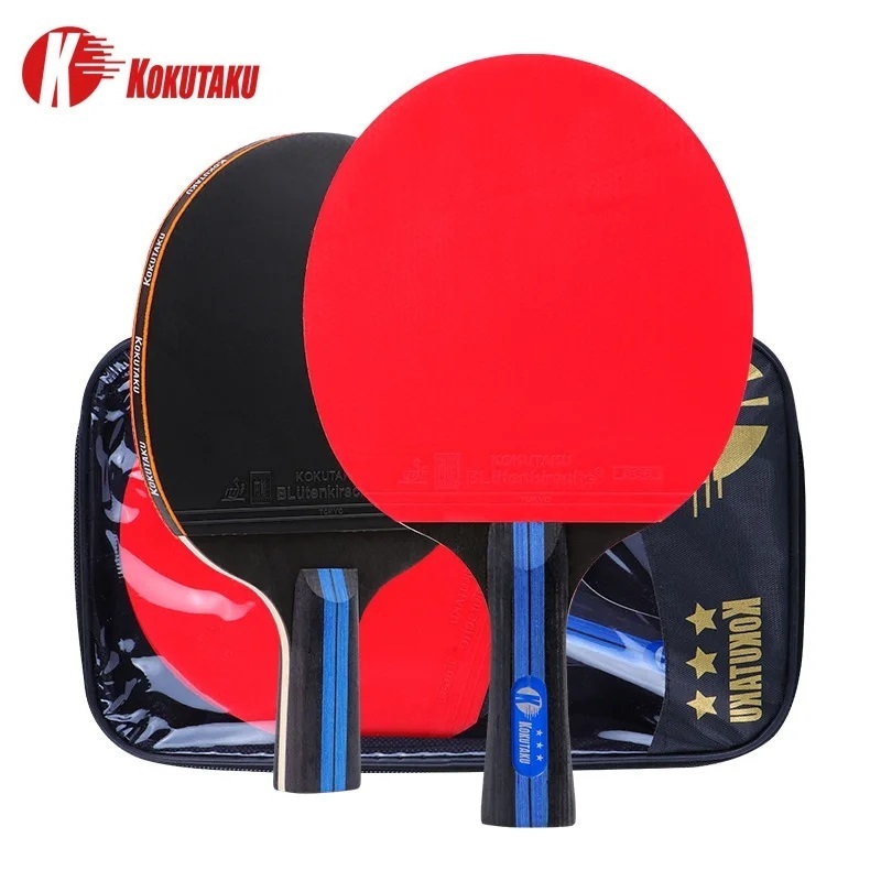 Table Tennis Tournament - KOKUTAKU 3 yıldız Ping Pong raketler
