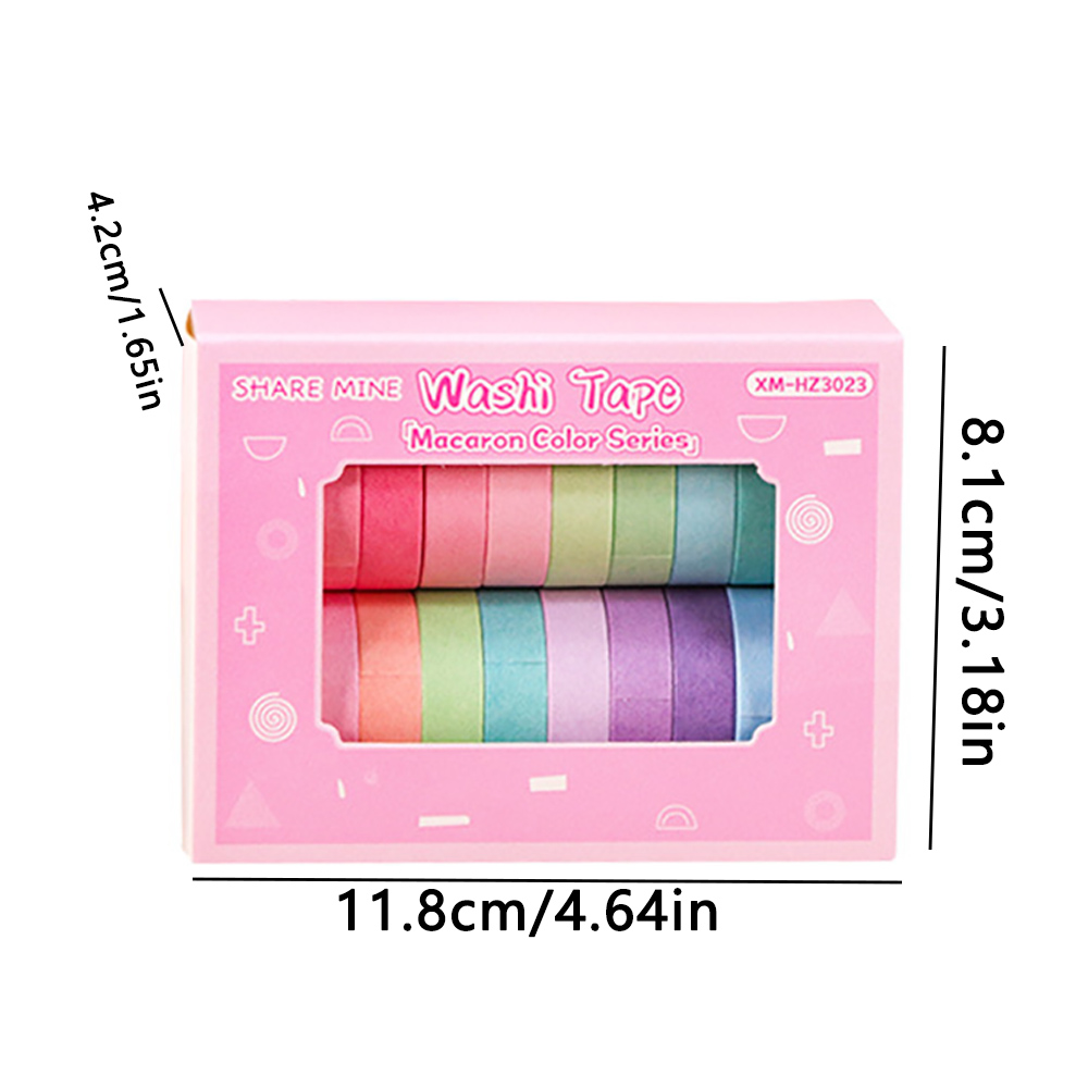 20 rulo Washi bant seti elmas  - Edge Tape Roll incelemesi ve fiyatı