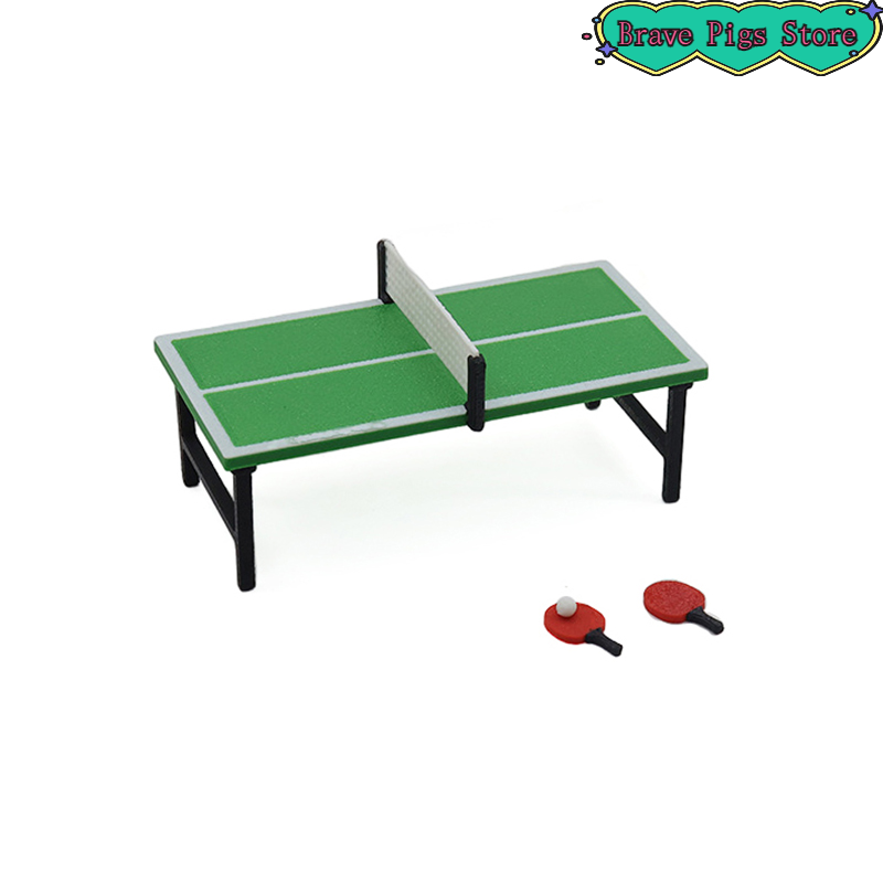 1:12 Minyatür Masa Tenisi Rake - Table Tennis Venue incelemesi ve fiyatı