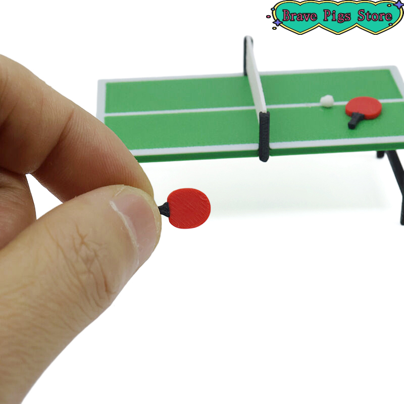 1:12 Minyatür Masa Tenisi Rake - Table Tennis Venue incelemesi ve fiyatı