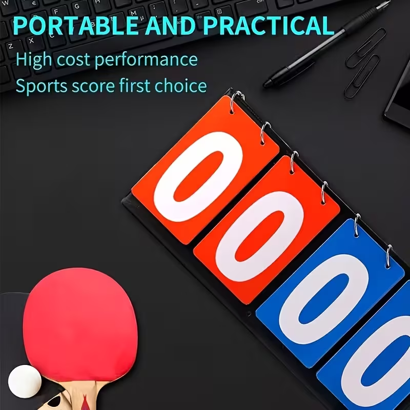 4 Haneli Çevirmeli Skor Tahtas - Table Tennis Ranking incelemesi ve fiyatı
