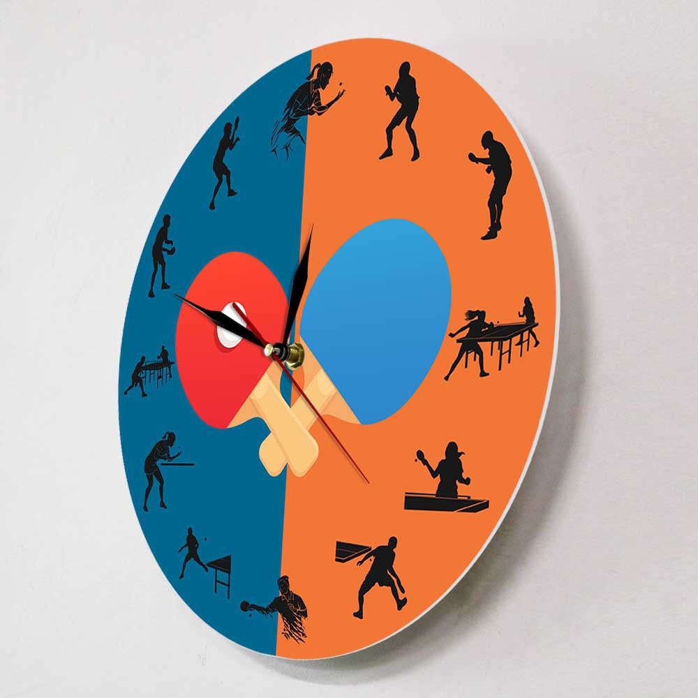 Ping Pong duvar saati sessiz m - Table Tennis Live incelemesi ve fiyatı